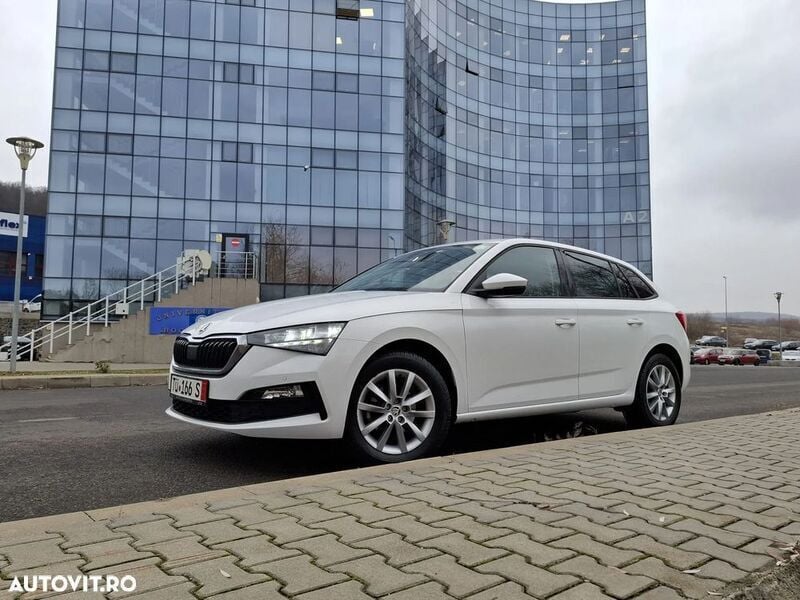 Alb Utilizat 2019 Skoda Scala Ambition Hatchback | 10.790 EUR (Preț bun) - Imagine 1/4