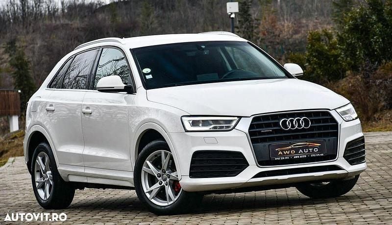 Second-hand Audi Q3 Design 150 CP (110 kW) 2017 Culoarealb SUV