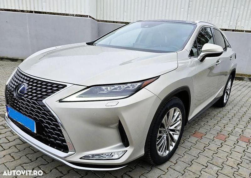 Argint Utilizat 2021 Lexus RX450h Luxury Line SUV | 41.600 EUR (Preț bun) - Imagine 1/4