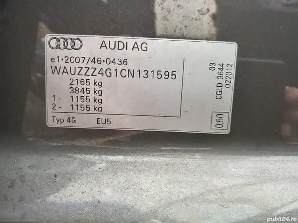 Second-hand Audi A6 163 CP (119 kW) 2012 Berlinǎ