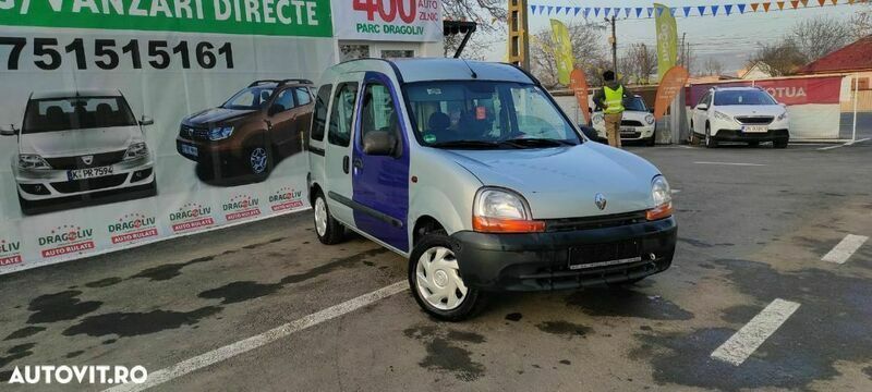 Second-hand Renault Kangoo 75 CP (55 kW) 2001 Gri Monovolum