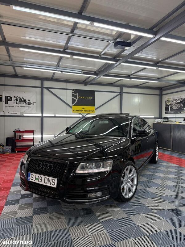 Negru Utilizat 2009 Audi A6 Berlinǎ | 7.800 EUR (Puțin scump) - Imagine 1/4