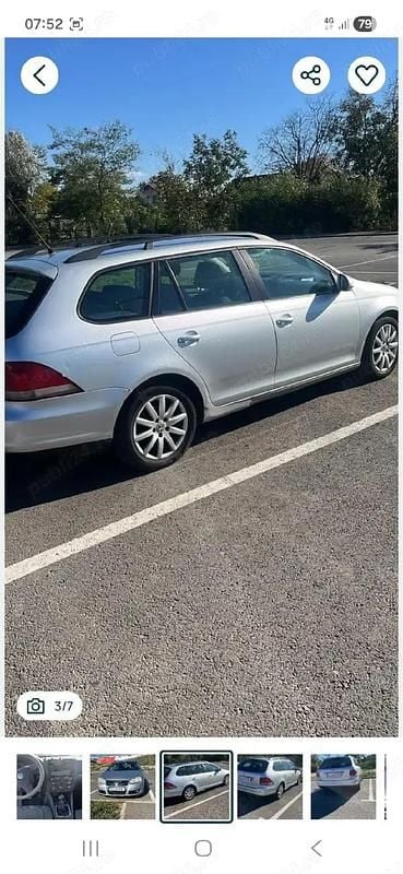 Second-hand VW Golf VI 109 CP (80 kW) 2009 Hatchback