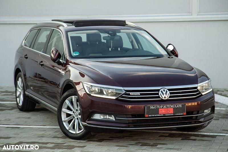 Culoarerosu Utilizat 2016 VW Passat Highline Break | 11.990 EUR (Preț bun) - Imagine 1/4