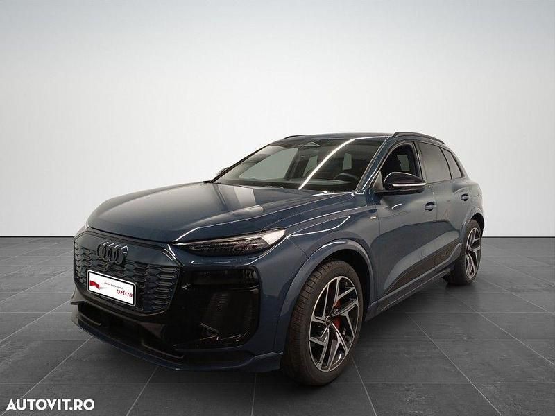 Albastru mediu normal Nouă 2025 Audi Q6 e-tron SUV | 84.966 EUR - Imagine 1/4