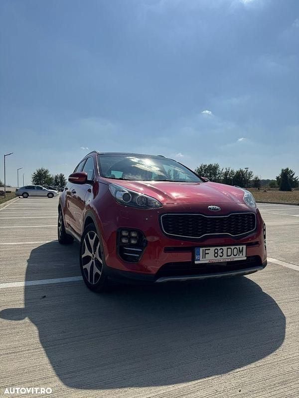 Culoarerosu Utilizat 2017 Kia Sportage GT-Line SUV | 16.800 EUR (Puțin scump) - Imagine 1/4