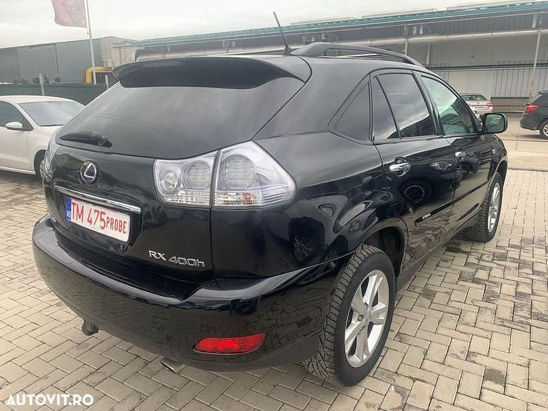 Second-hand Lexus RX400h Luxury Line 272 CP (200 kW) 2009 Culoarenegru SUV