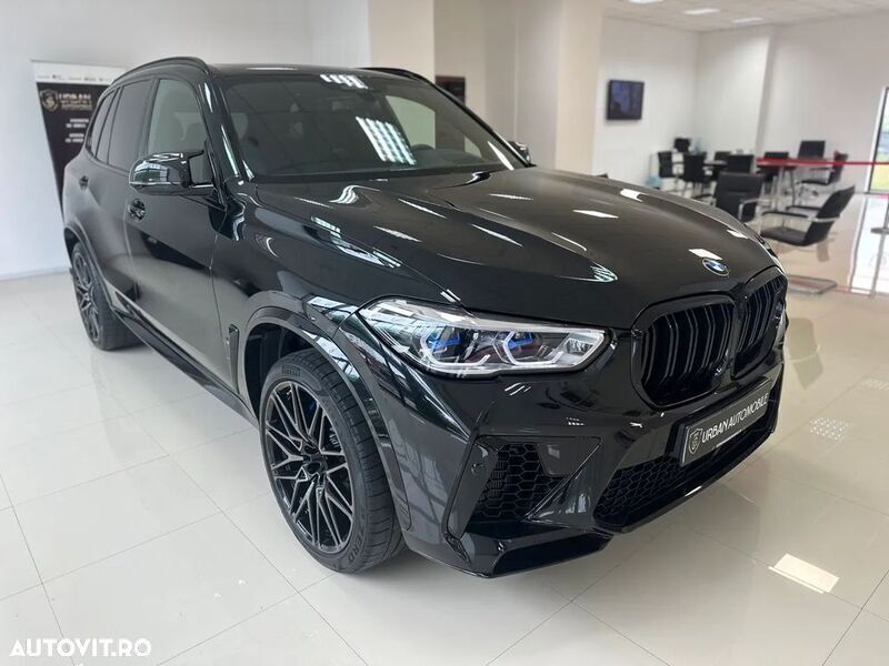 Negru Utilizat 2021 BMW X5 M Competition Edition SUV | 103.411 EUR - Imagine 1/4