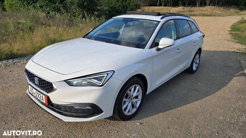 Alb Utilizat 2021 Seat Leon Style Break | 15.460 EUR (Preț OK) - Imagine 1/4