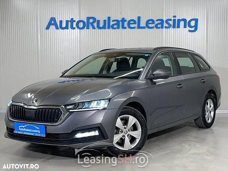 Gri Utilizat 2022 Skoda Octavia Style Break | 18.989 EUR (Preț OK) - Imagine 1/4