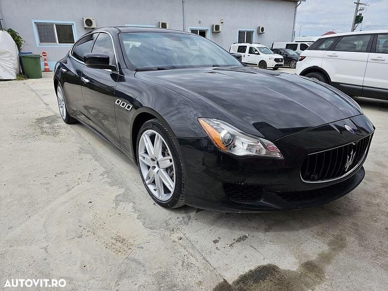 Negru Utilizat 2016 Maserati Quattroporte Berlinǎ | 7.999 EUR - Imagine 1/4