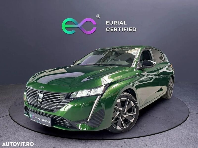 Verde Nouă 2024 Peugeot 308 Allure Hatchback | 25.990 EUR - Imagine 1/4