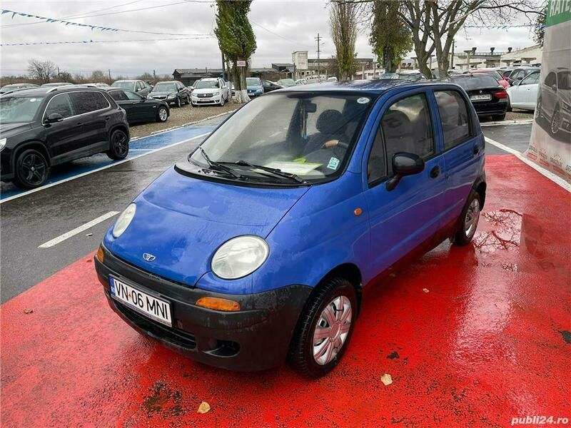 Second-hand Chevrolet Matiz 52 CP (38 kW) 2004 Albastru Hatchback