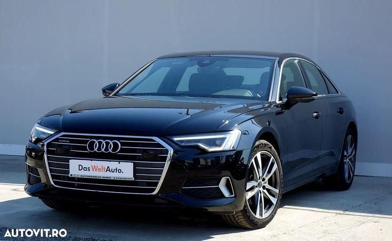 Negru Utilizat 2023 Audi A6 Advanced Berlinǎ | 46.990 EUR - Imagine 1/4