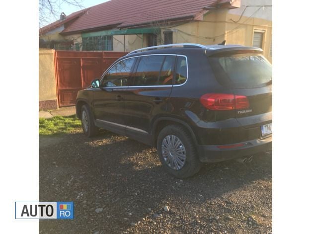 Negru Utilizat 2013 VW Tiguan SUV | 14.800 EUR (Preț OK) - Imagine 1/4