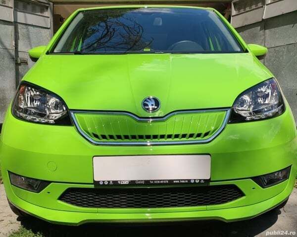 Verde Utilizat 2020 Skoda Citigo-e IV Style Hatchback | 16.650 EUR - Imagine 1/4