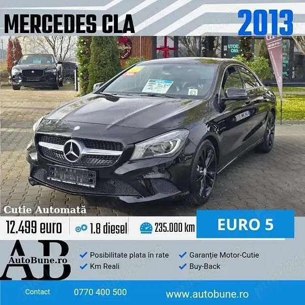 Second-hand 2013 Mercedes CLA200 Berlinǎ | 12.499 EUR (Preț OK) - Imagine 1/4
