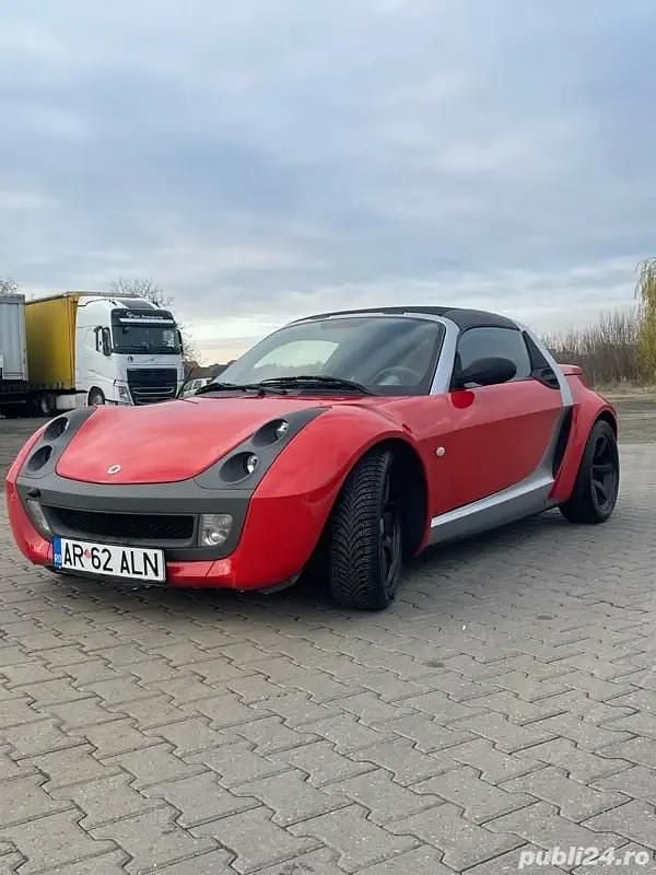 Rosu Utilizat 2003 Smart Roadster Cabrio | 4.800 EUR - Imagine 1/4