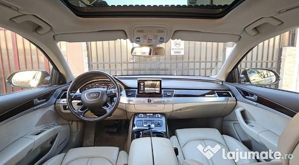 Negru Utilizat 2014 Audi A8L Exclusive Berlinǎ | 23.950 EUR - Imagine 1/4