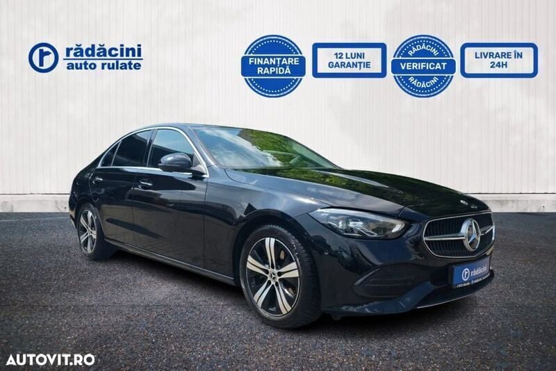 Negru Utilizat 2021 Mercedes C180 Break | 34.299 EUR - Imagine 1/3