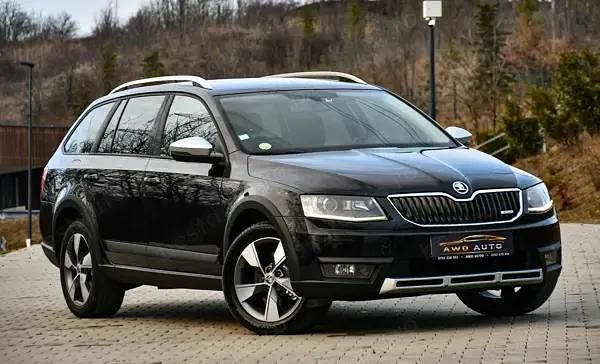 Second-hand Skoda Octavia Scout 184 CP (135 kW) 2016 Negru Break