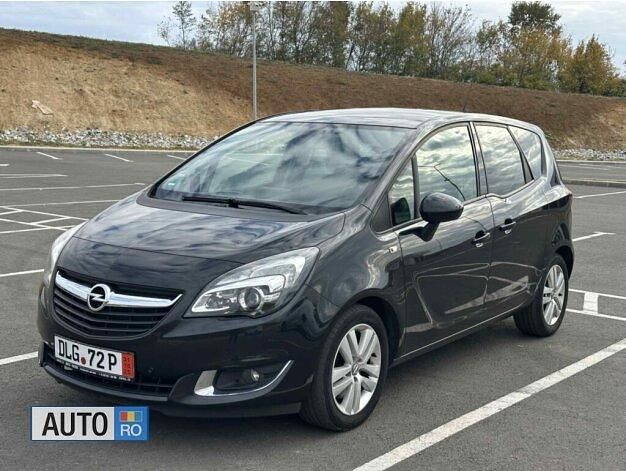 Negru Utilizat 2015 Opel Meriva Monovolum | 3.850 EUR - Imagine 1/4