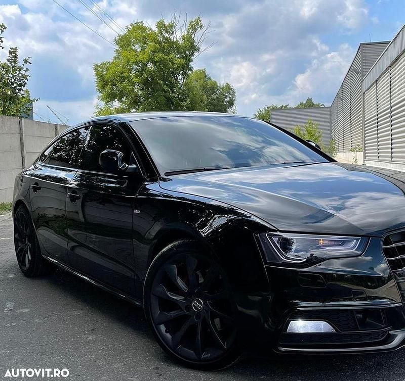 Culoarenegru Utilizat 2016 Audi A5 Black Edition Berlinǎ | 14.499 EUR (Puțin scump) - Imagine 1/4