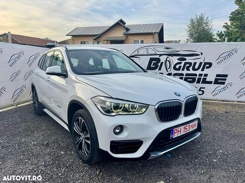 Alb Utilizat 2017 BMW X1 Sport Line SUV | 14.387 EUR (Preț OK) - Imagine 1/4