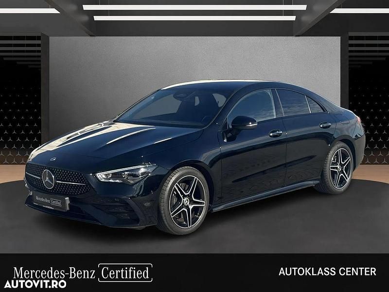 Culoarenegru Utilizat 2025 Mercedes CLA200 Coupe | 40.500 EUR (Scump) - Imagine 1/4