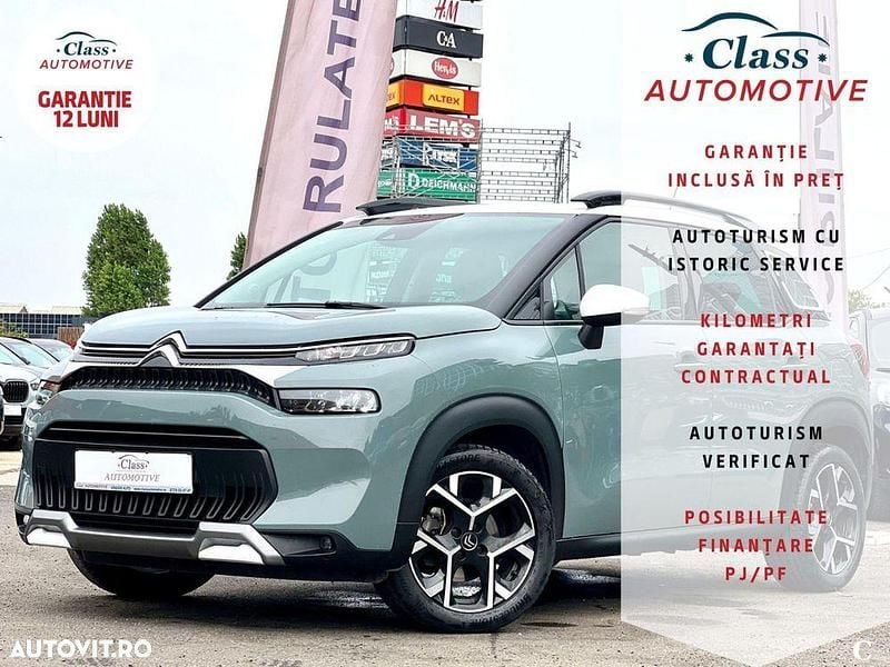 Gri Utilizat 2022 Citroën C3 Aircross PureTech SUV | 12.990 EUR - Imagine 1/4