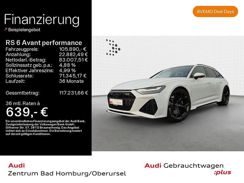 Second-hand Audi RS6 Performance 630 CP (463 kW) 2024 Break