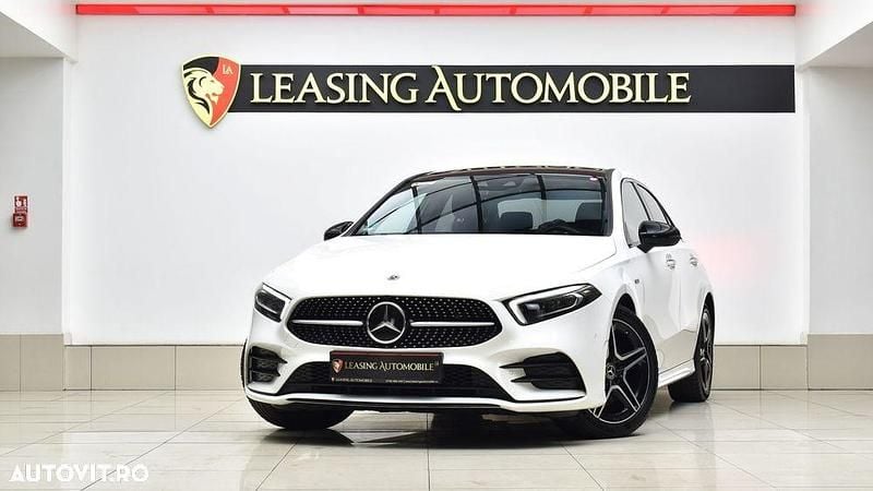 Second-hand Mercedes A250 AMG line 218 CP (160 kW) 2020 Alb Berlinǎ
