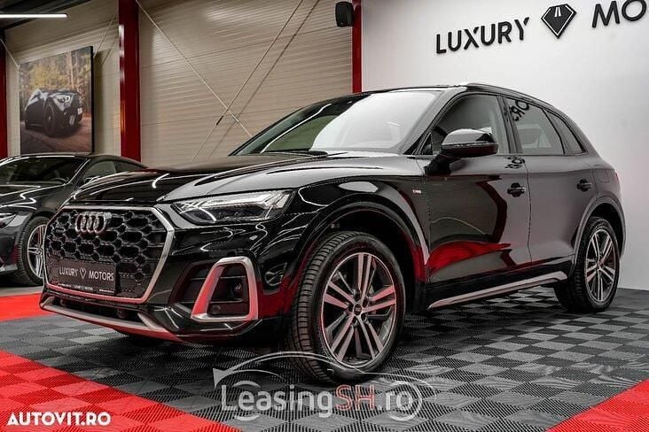 Negru Utilizat 2021 Audi Q5 S-Line SUV | 36.295 EUR (Puțin scump) - Imagine 1/4