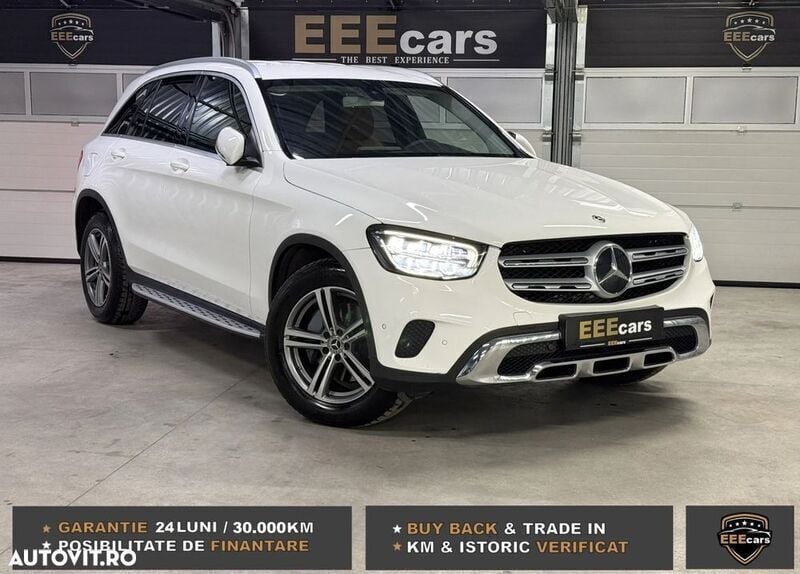 Alb Utilizat 2020 Mercedes GLC220 Exclusive SUV | 29.940 EUR (Preț bun) - Imagine 1/4