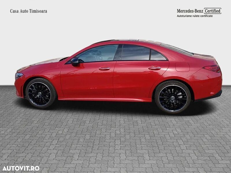 Second-hand Mercedes CLA250e 160 CP (117 kW) 2022 Rosu Berlinǎ