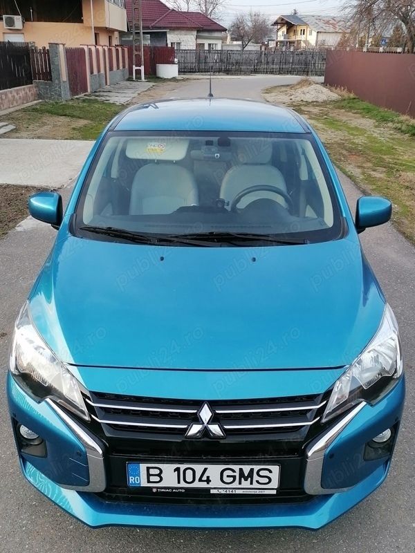 Albastru Utilizat 2021 Mitsubishi Space Star Invite Hatchback | 11.300 EUR - Imagine 1/4