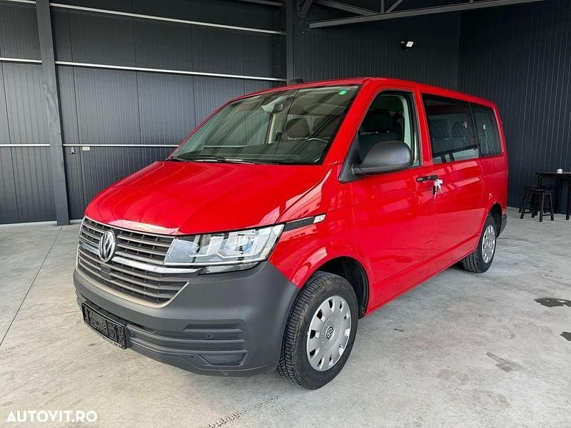 Rosu Utilizat 2020 VW T6.1 Comfortline Van | 24.442 EUR (Preț OK) - Imagine 1/4