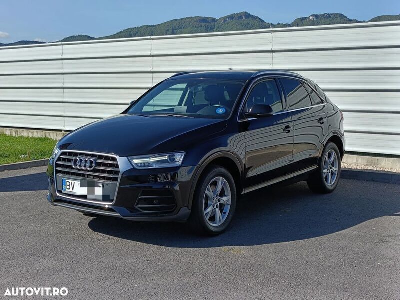 Negru Utilizat 2015 Audi Q3 SUV | 12.950 EUR (Preț OK) - Imagine 1/4