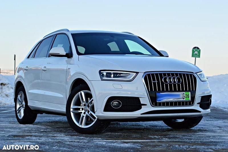 Culoarealb Utilizat 2014 Audi Q3 S-Line SUV | 13.999 EUR (Super Preț) - Imagine 1/4