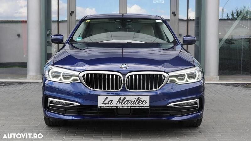Albastru Utilizat 2020 BMW 530 Luxury Line Berlinǎ | 29.988 EUR (Preț bun) - Imagine 1/4