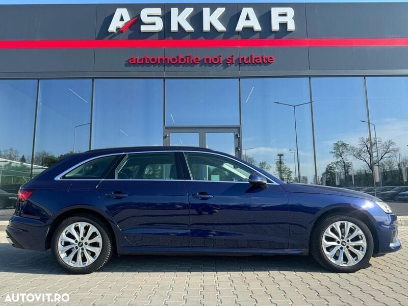 Second-hand Audi A4 Advanced 136 CP (100 kW) 2021 Albastru Break