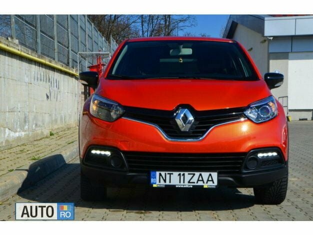Second-hand Renault Captur 90 CP (66 kW) 2016 Portocaliu SUV