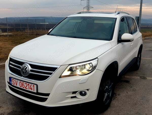 Alb Utilizat 2011 VW Tiguan Sportline SUV | 9.390 EUR (Preț OK) - Imagine 1/4