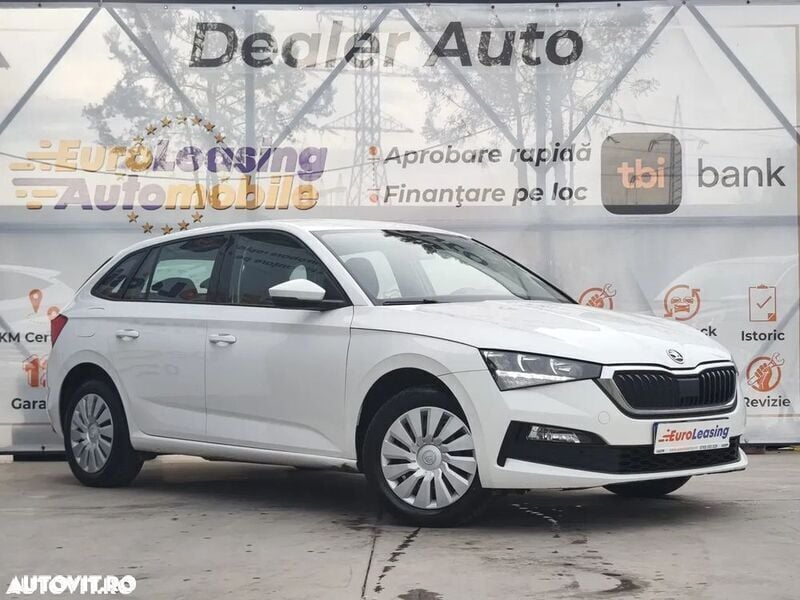 Alb Utilizat 2020 Skoda Scala Ambition Hatchback | 9.990 EUR (Preț bun) - Imagine 1/4