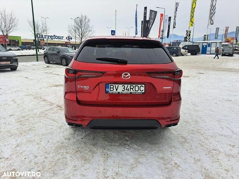 Second-hand Mazda CX-60 Homura-Line 254 CP (186 kW) 2025 Culoarerosu SUV