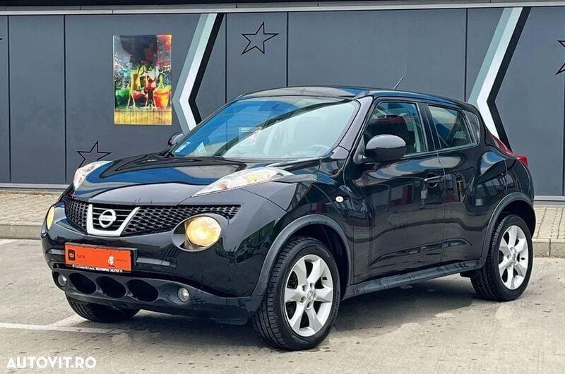 Negru Utilizat 2011 Nissan Juke Acenta SUV | 5.890 EUR (Preț bun) - Imagine 1/4