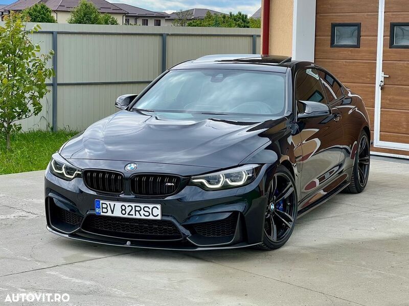 Negru Utilizat 2019 BMW M4 Coupe | 47.900 EUR - Imagine 1/4
