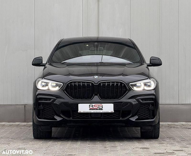 Second-hand BMW X6 Shadowline 286 CP (210 kW) 2021 Culoarenegru SUV