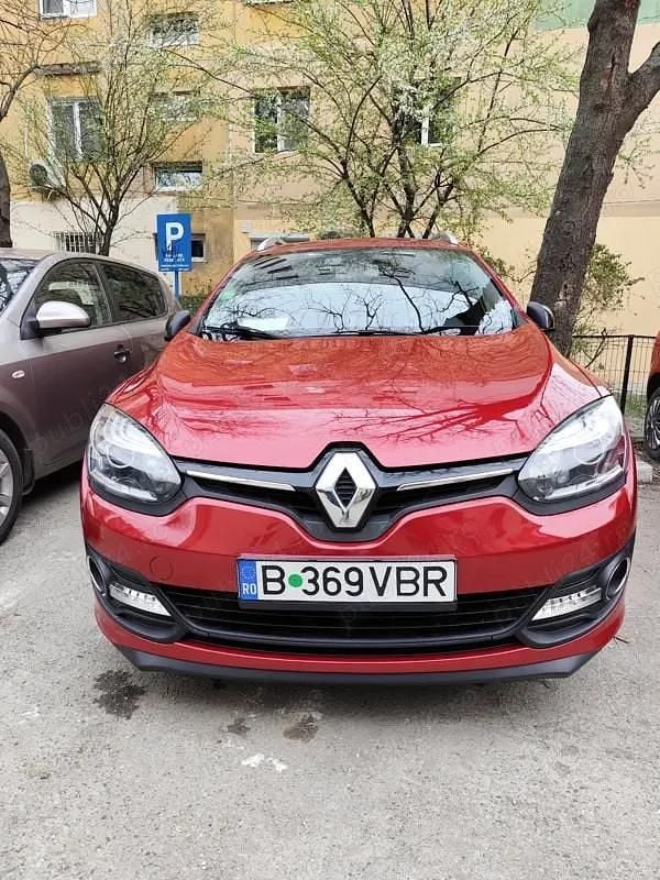 Second-hand Renault Mégane III 110 CP (80 kW) 2014 Rosu Break