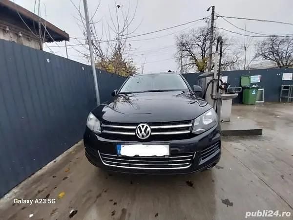 Negru Utilizat 2012 VW Touareg SUV | 10.500 EUR (Super Preț) - Imagine 1/4